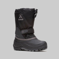 Black-Charcoal,Noir-Charbon : Waterbug 5 Kids Winter Boots - Main View