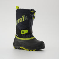 Black-Green,Noir-Vert : Waterbug 5 Kids Winter Boots - Main View