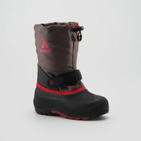 Charcoal,Charbon : Waterbug 5 Kids Winter Boots - Main View