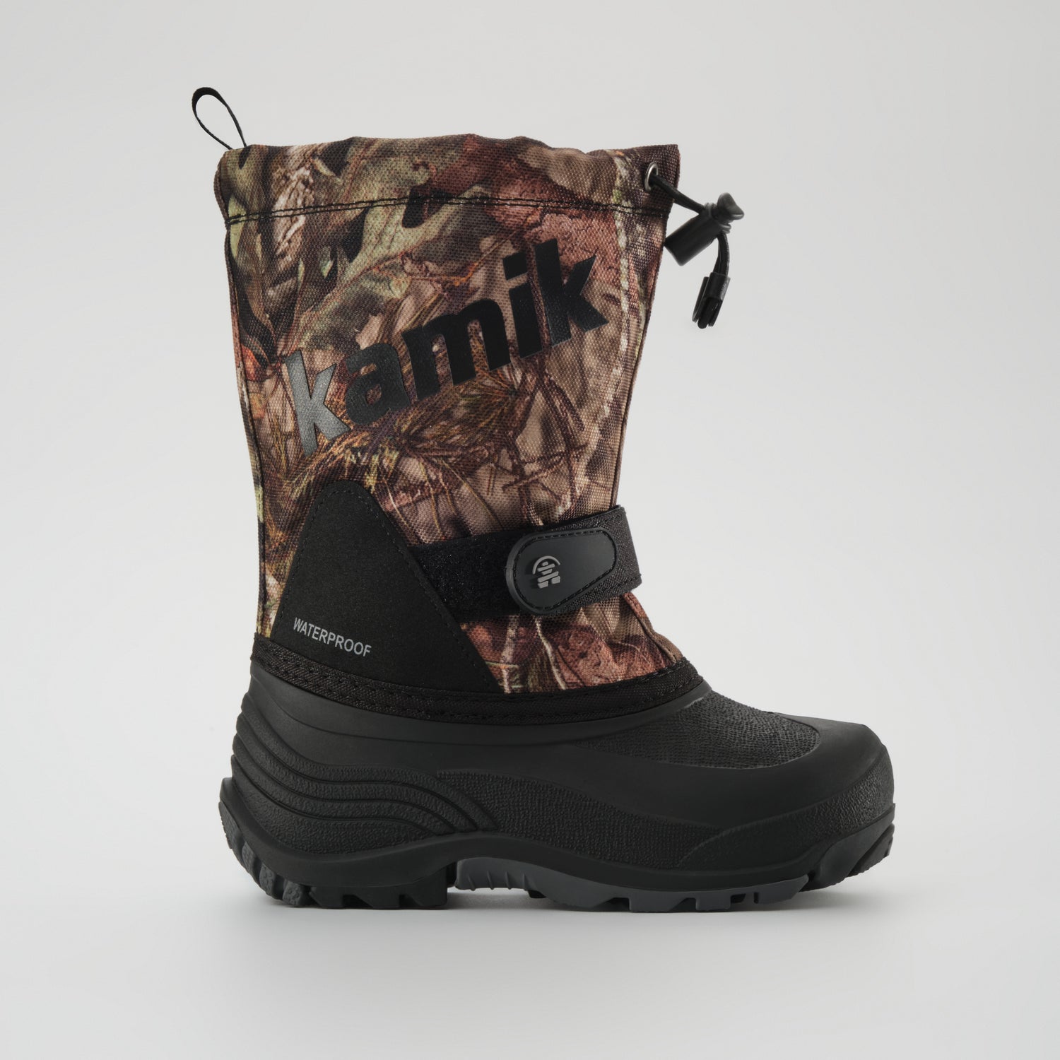 Mossy Oak Break-Up Country : Waterbug 5 Kids Winter Boots - Side View
