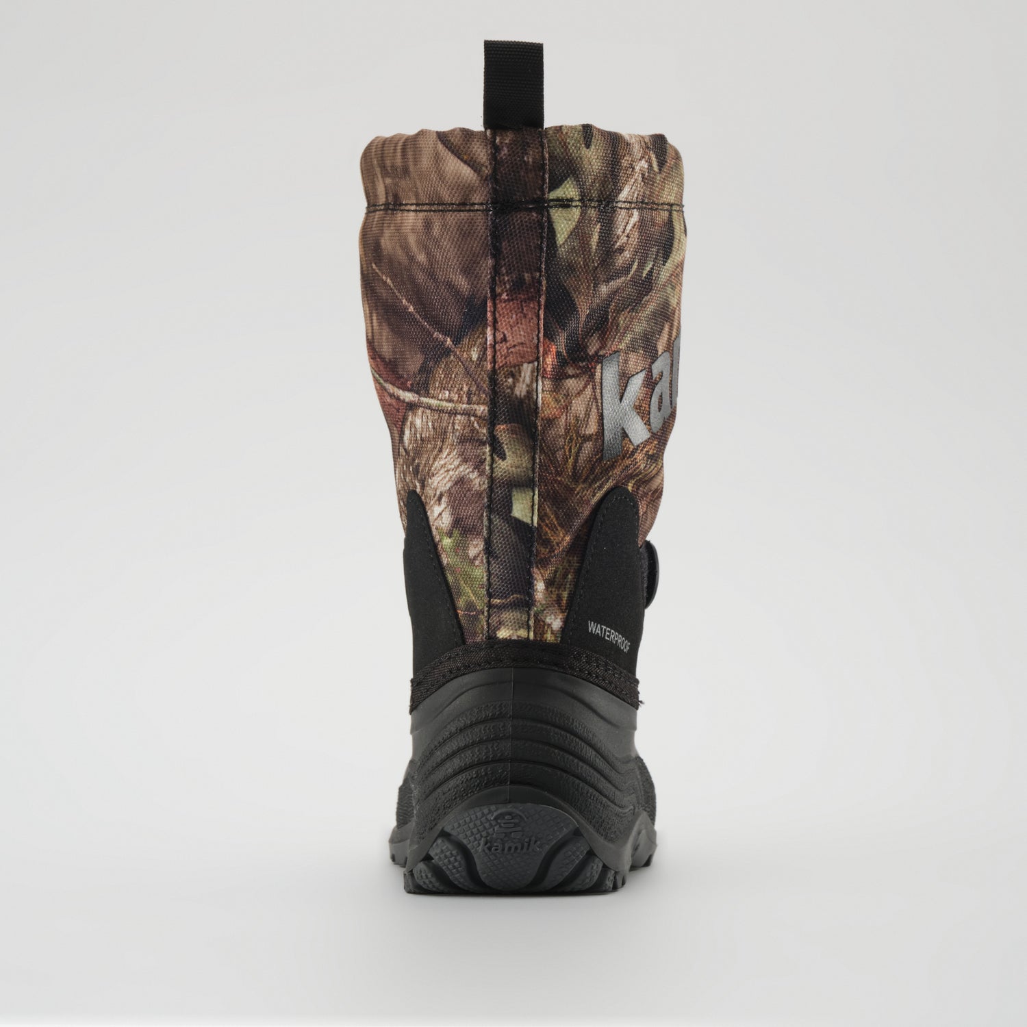 Mossy Oak Break-Up Country : Waterbug 5 Kids Winter Boots - Back View
