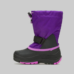 Purple,Violet : Waterbug 5 Kids Winter Boots - Left Side View