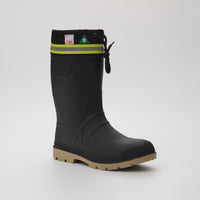 Black-Crepe,Noir-Crêpe : Work Horse Pro Men's Work Boots - Main View