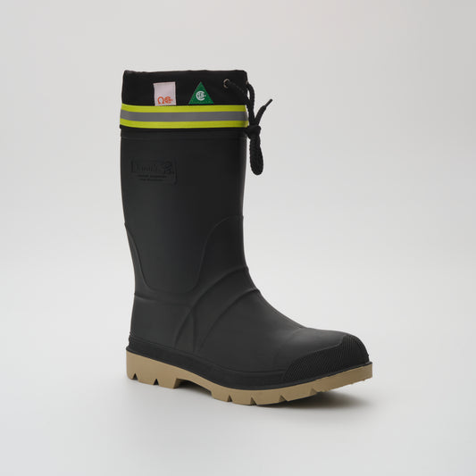 Black-Crepe,Noir-Crêpe : Work Horse Pro Men's Work Boots - Main View