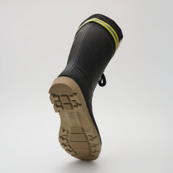 Black-Crepe,Noir-Crêpe : Work Horse Pro Men's Work Boots - Outsole View