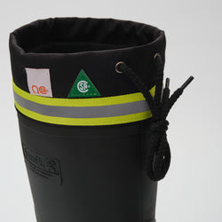 Black-Crepe,Noir-Crêpe : Work Horse Pro Men's Work Boots - Bungee View