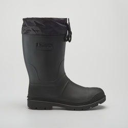 Black,Noir : Work Horse Men's Work Boots - Side View