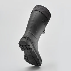 Black,Noir : Work Horse Men's Work Boots - Outsole View