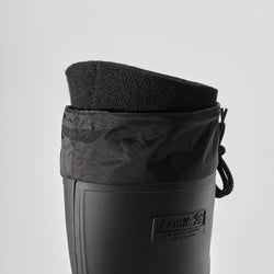 Black,Noir : Work Horse Men's Work Boots - Top View