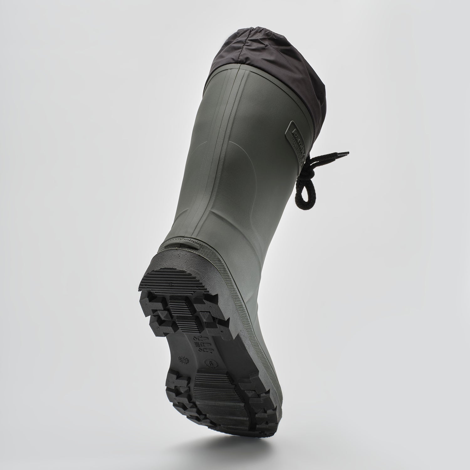 Khaki-Black,Kaki-Noir : Work Horse Men's Work Boots - Outsole View