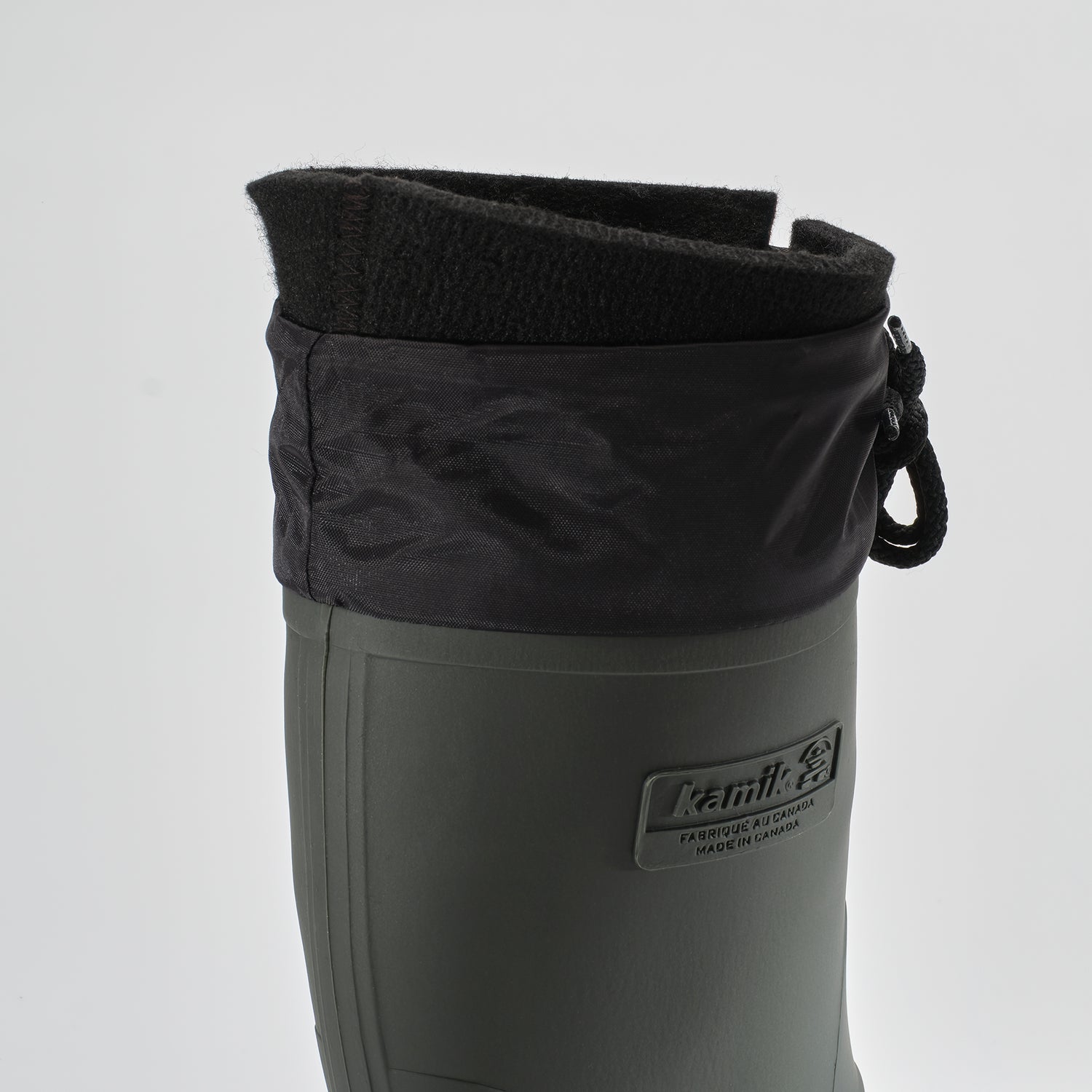 Khaki-Black,Kaki-Noir : Work Horse Men's Work Boots - Top View