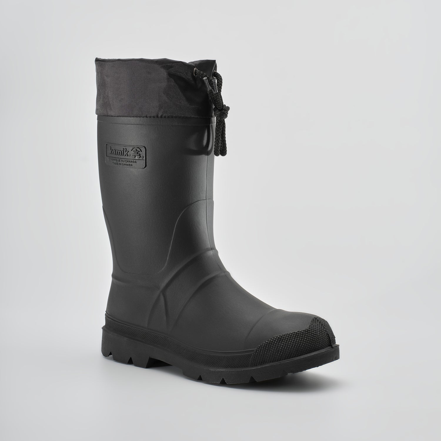 Black,Noir : Work Horse Women's Work Boots - Main View