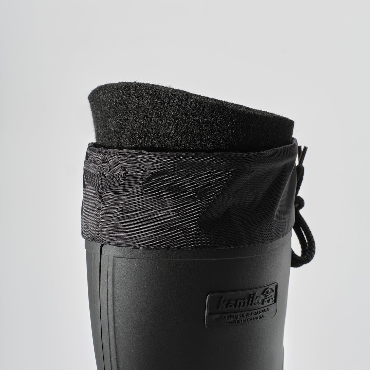 Black,Noir : Work Horse Women's Work Boots - Top View