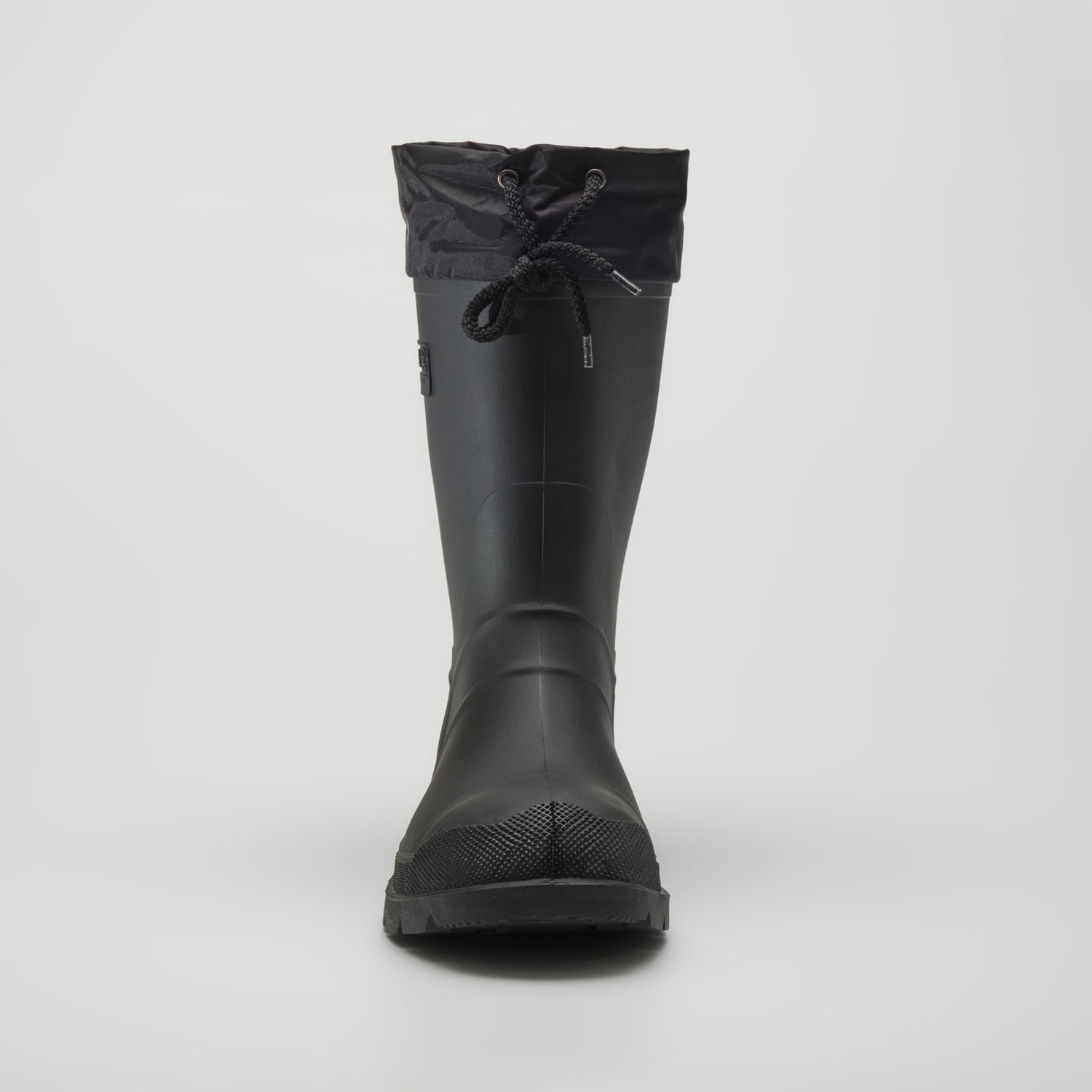 Black,Noir : Work Horse Women's Work Boots - Front View