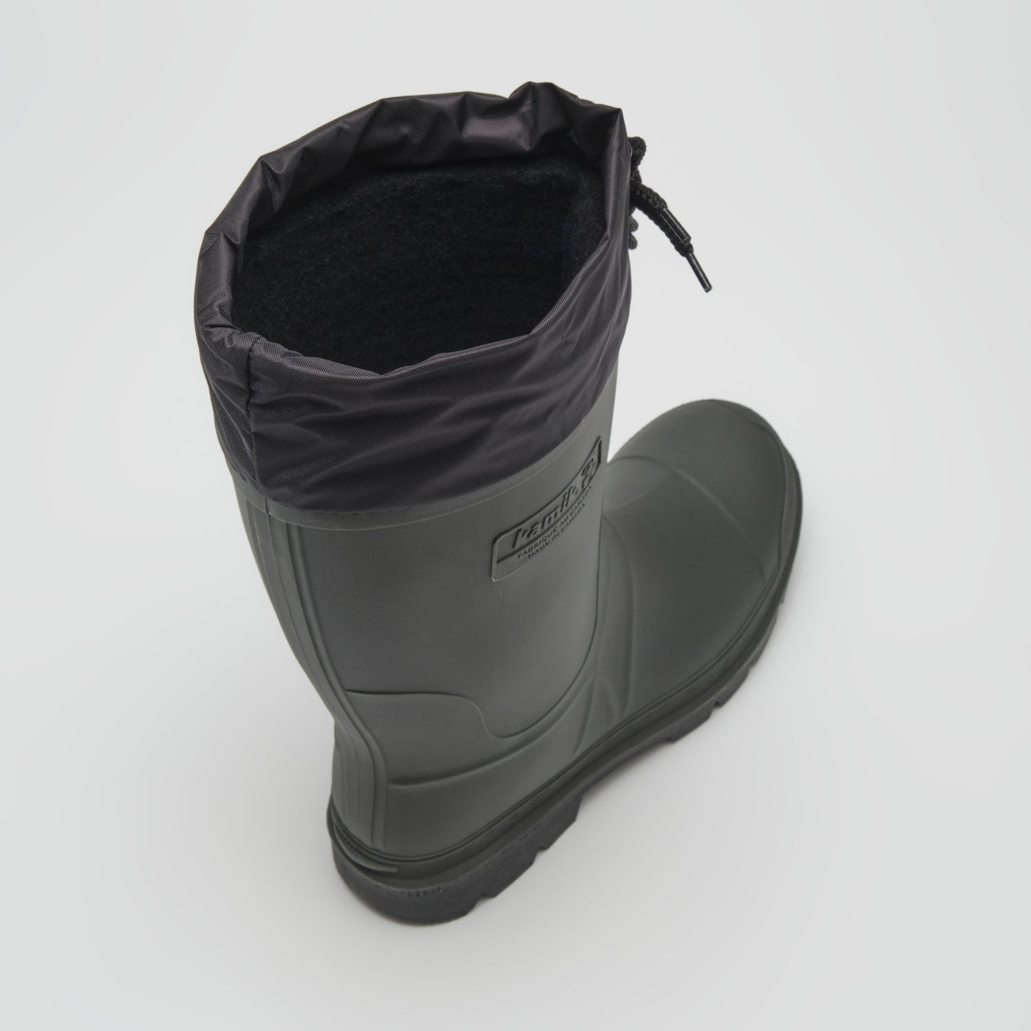 Khaki-Black,Kaki-Noir : Work Horse Women's Work Boots - Top View