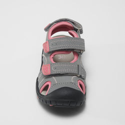 LIGHT GREY/PINK,GRIS PÂLE/ROSE : Seaturtle 2 - Toddlers Closed-Toe Sandals Top View