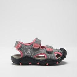 LIGHT GREY/PINK,GRIS PÂLE/ROSE : Seaturtle 2 - Toddlers Closed-Toe Sandals Inside View