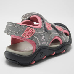 LIGHT GREY/PINK,GRIS PÂLE/ROSE : Seaturtle 2 - Toddlers Closed-Toe Sandals Alternate View