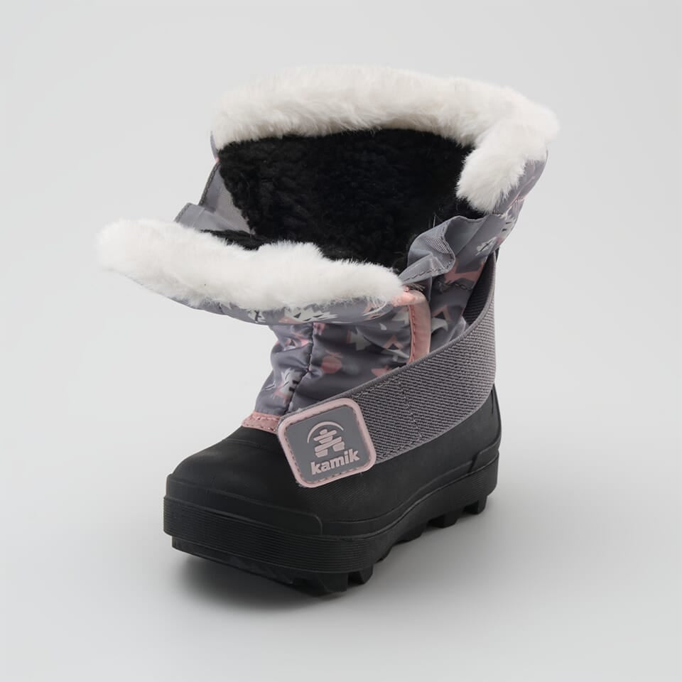 GREY,GRIS : Snowbug 7 F P - Winter Boots for Toddlers Alternate View