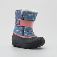 MED BLUE,BLEU MOYEN : Snowbug 7 F P - Winter Boots for Toddlers Main View