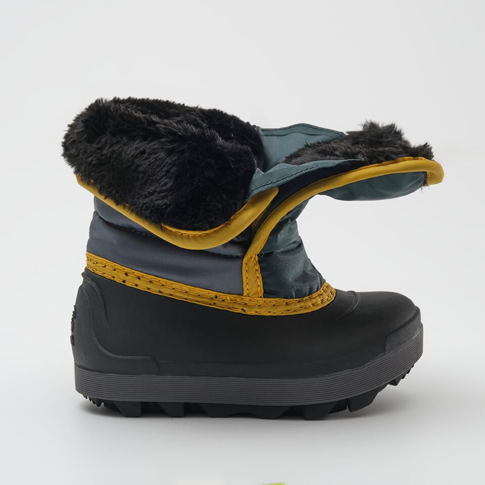 CHARCOAL,CHARBON : Snowbug 7 - Winter Boots for Toddlers Inside View