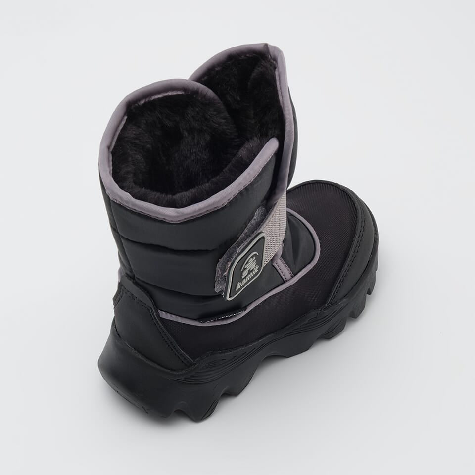 BLACK,NOIR : Snowland P - Winter Boots for Toddlers Top View