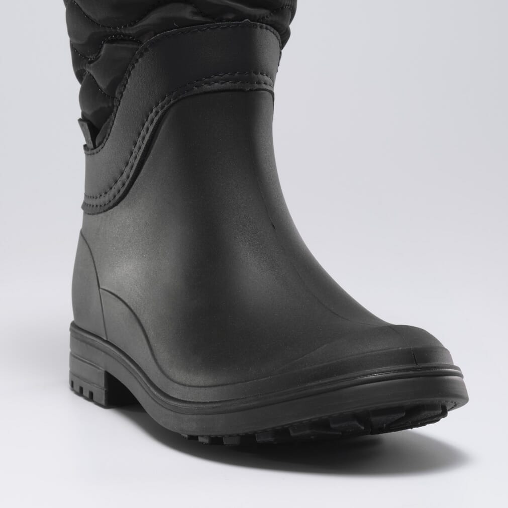 Kamik Abigail Nk2183c - Stivali Di Gomma Impermeabili Per Donna Con Lacci In Pelle, Pratici E Modaioli
